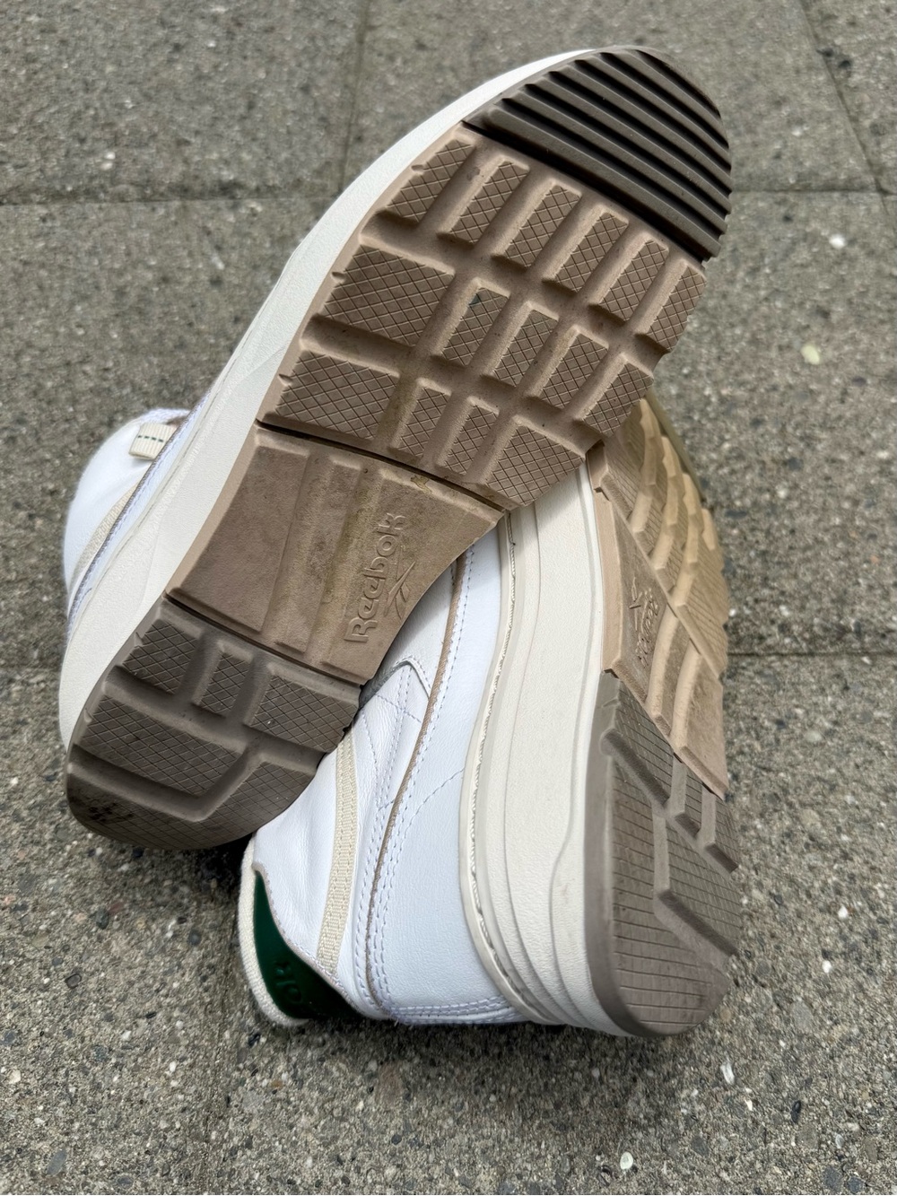 Reebok Club C Geo Mid 'Chalk Dark Green' • Sz 7 - Picture 10 of 10
